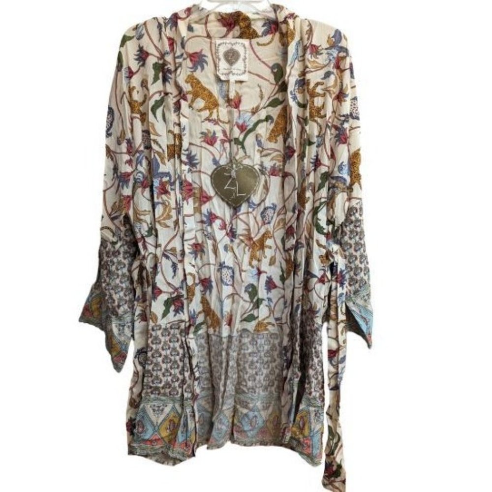 NWT - Z&L Women's Printed Kimono